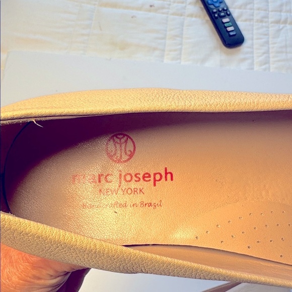 Marc Joseph leather tan block heel pump size 13 - Picture 8 of 9